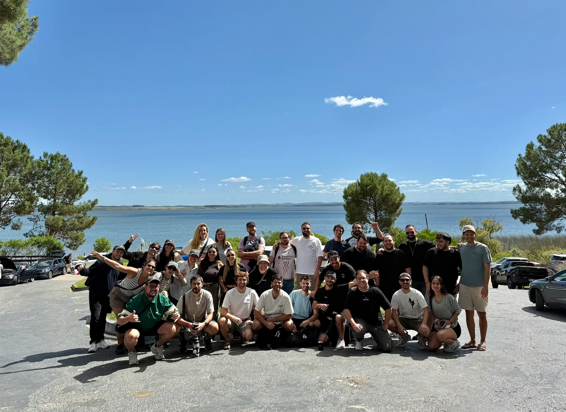 SpaceDev full team at annual retreat
