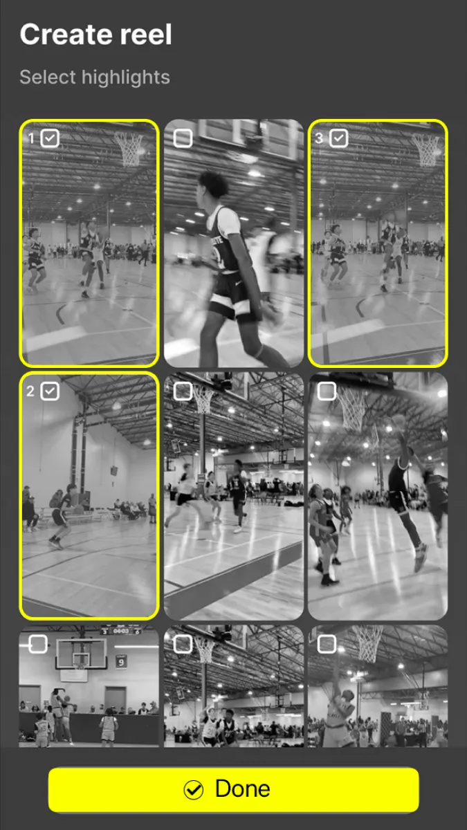 AthleteAI — screen 1