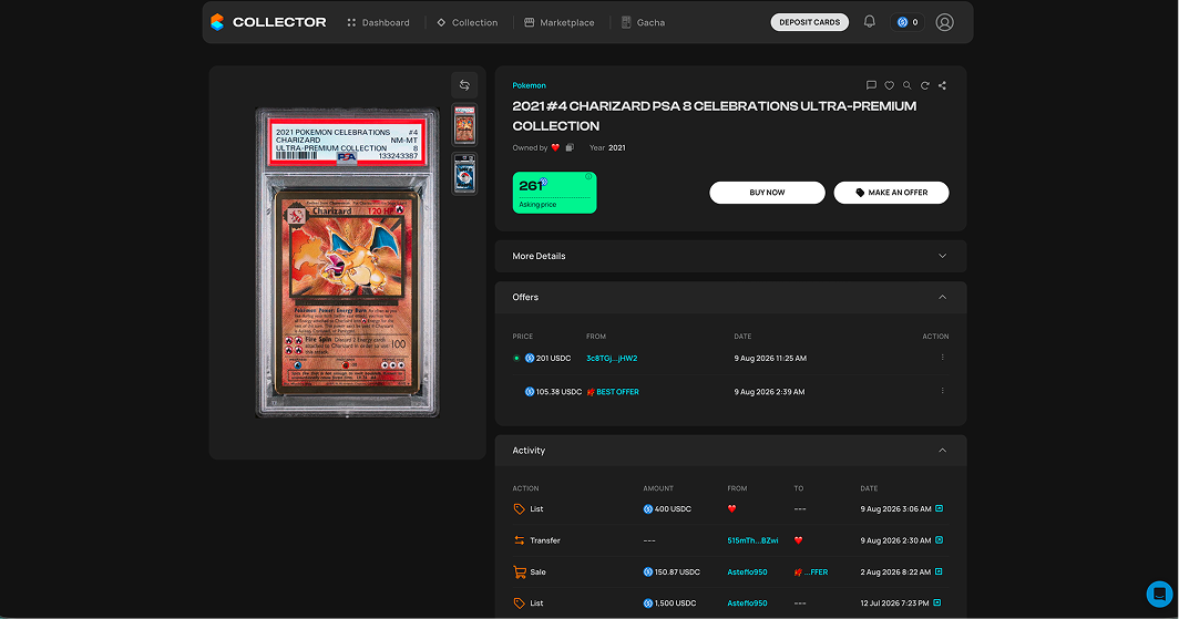 Collector Crypt: visual 2