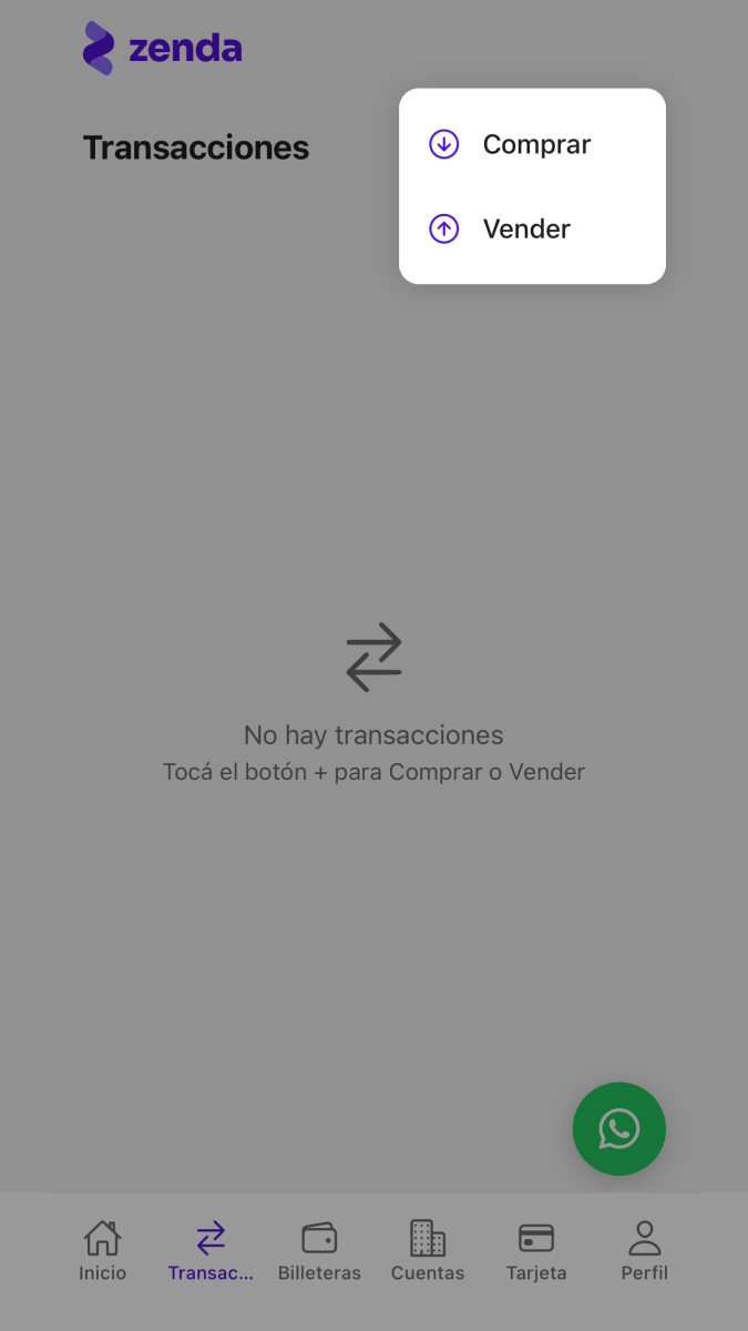 Zenda — screen 6