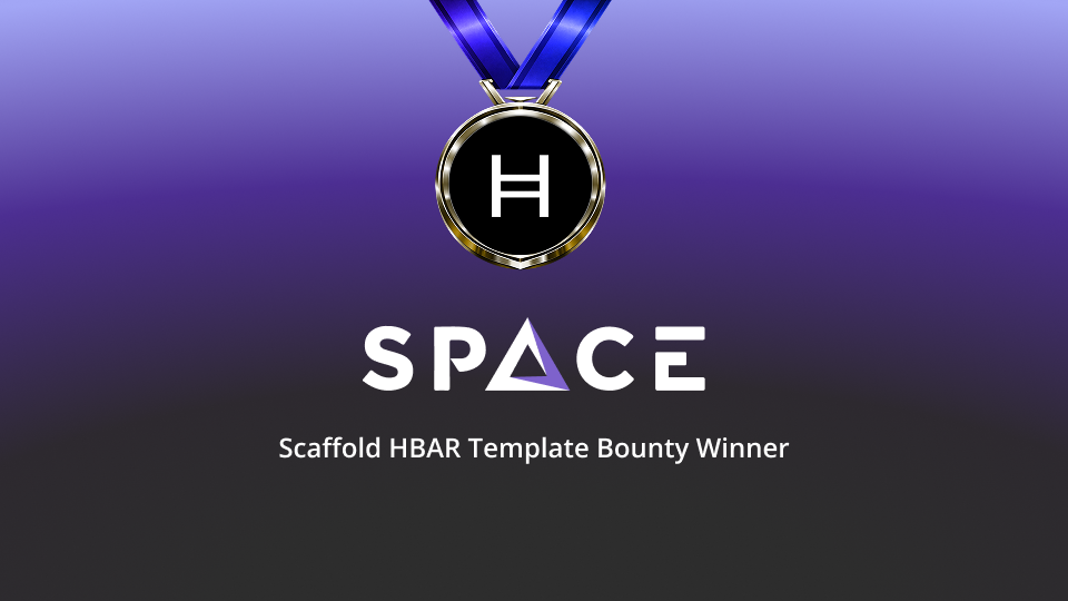 SpaceDev Wins the Hedera Scaffold HBAR Template Bounty