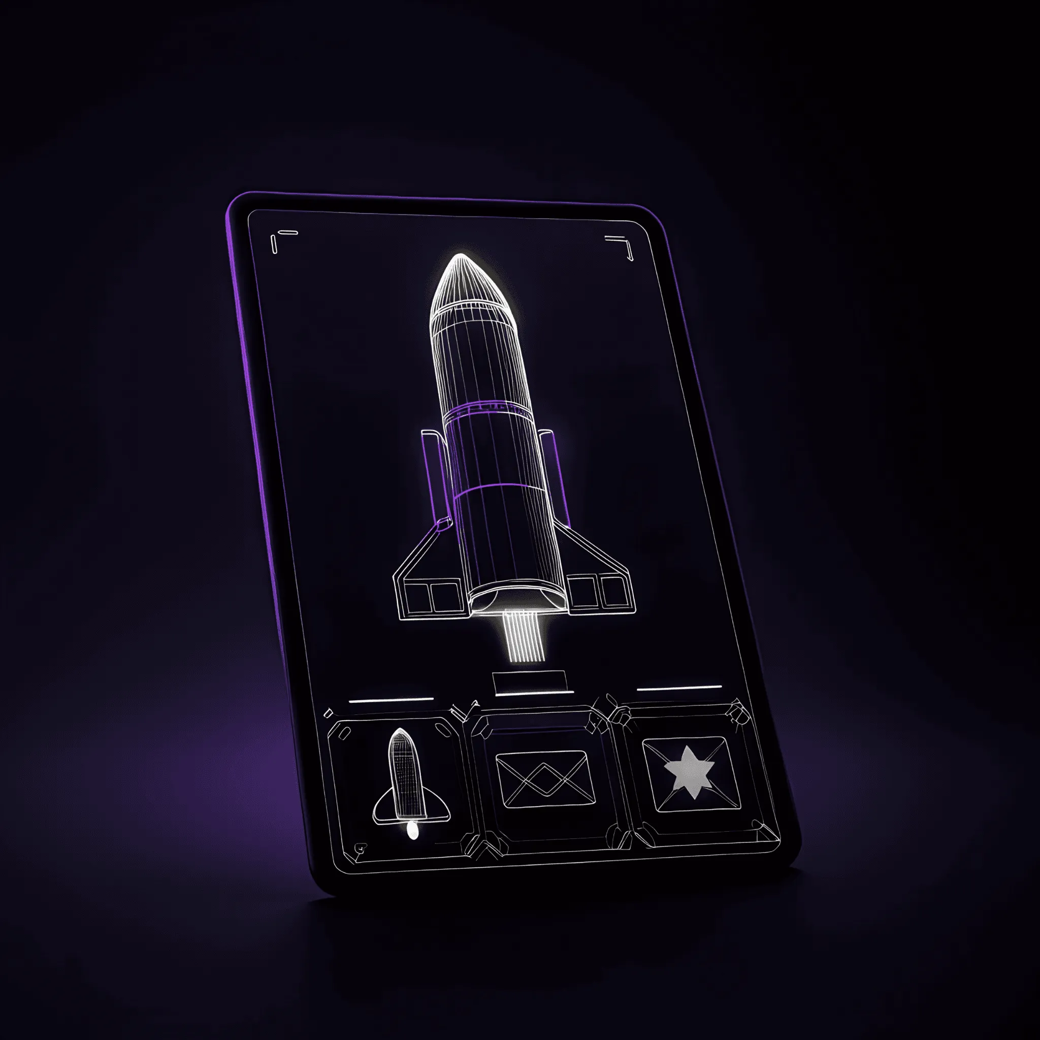Product launch illustration